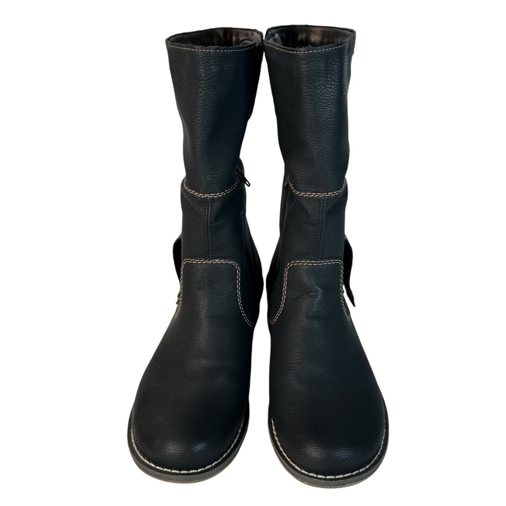 Remonte Dawson Boots Size 6 Faux Fur Lined Shearling Winter Fold Over Warm - Picture 6 of 16